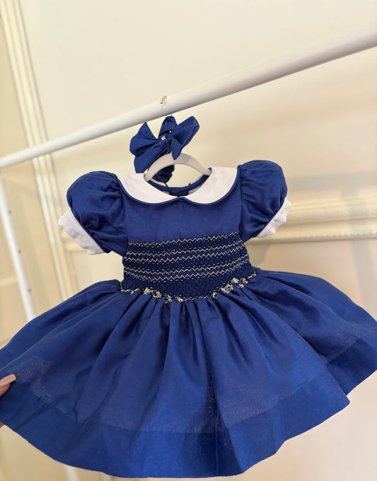 ‘Royal Lady’ Shimmer blue 💙Smock instock 💙👑