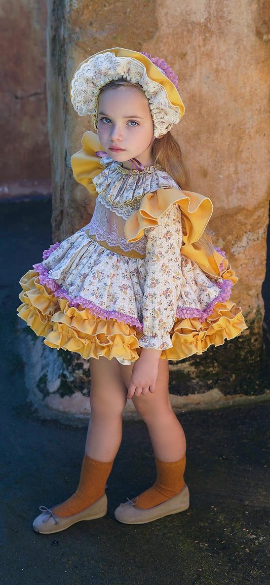 The Annabelle Dress handmade Spanish Dress set preorder