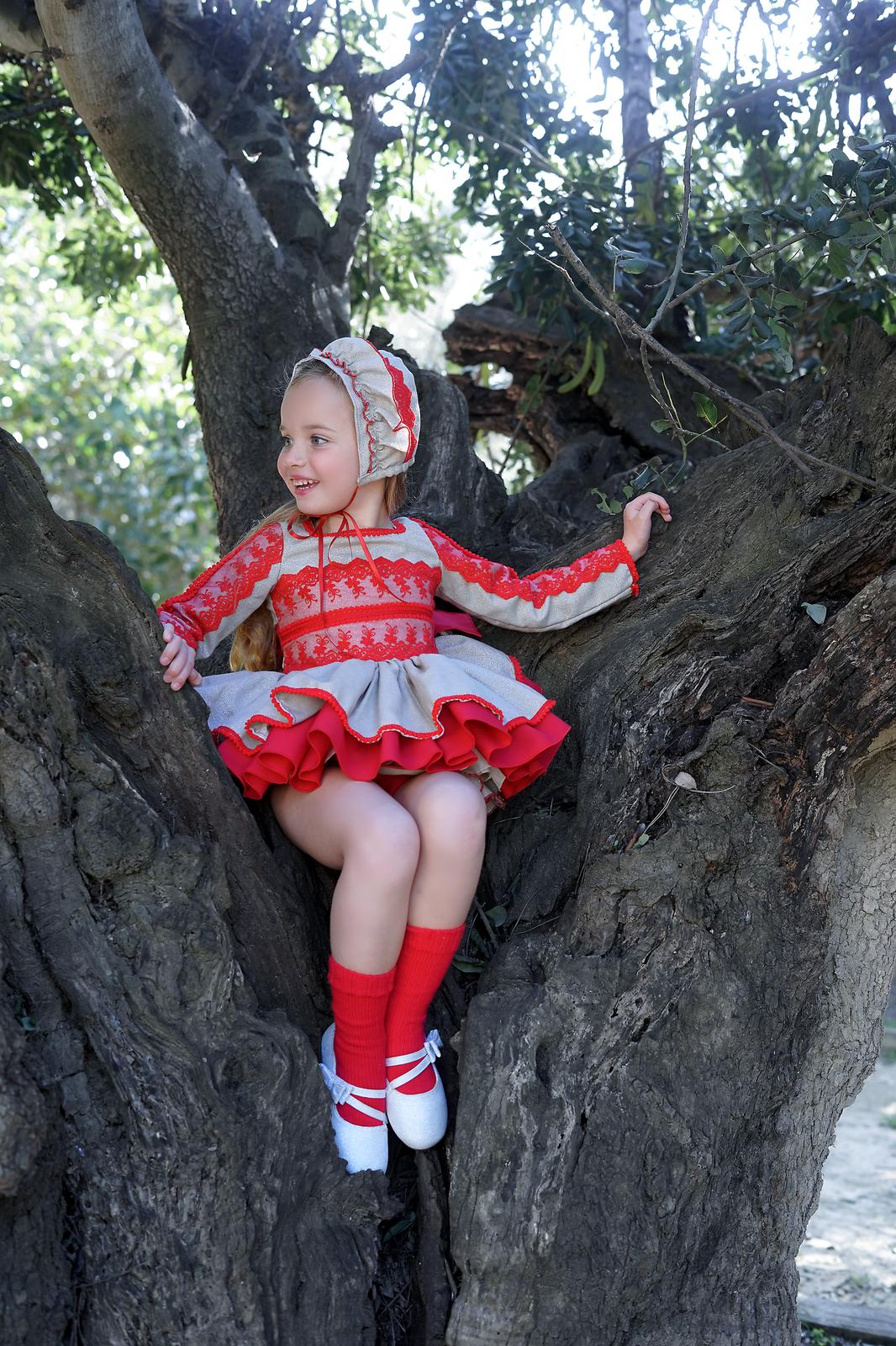 The milly Dress handmade Spanish Dress set preorder AW25