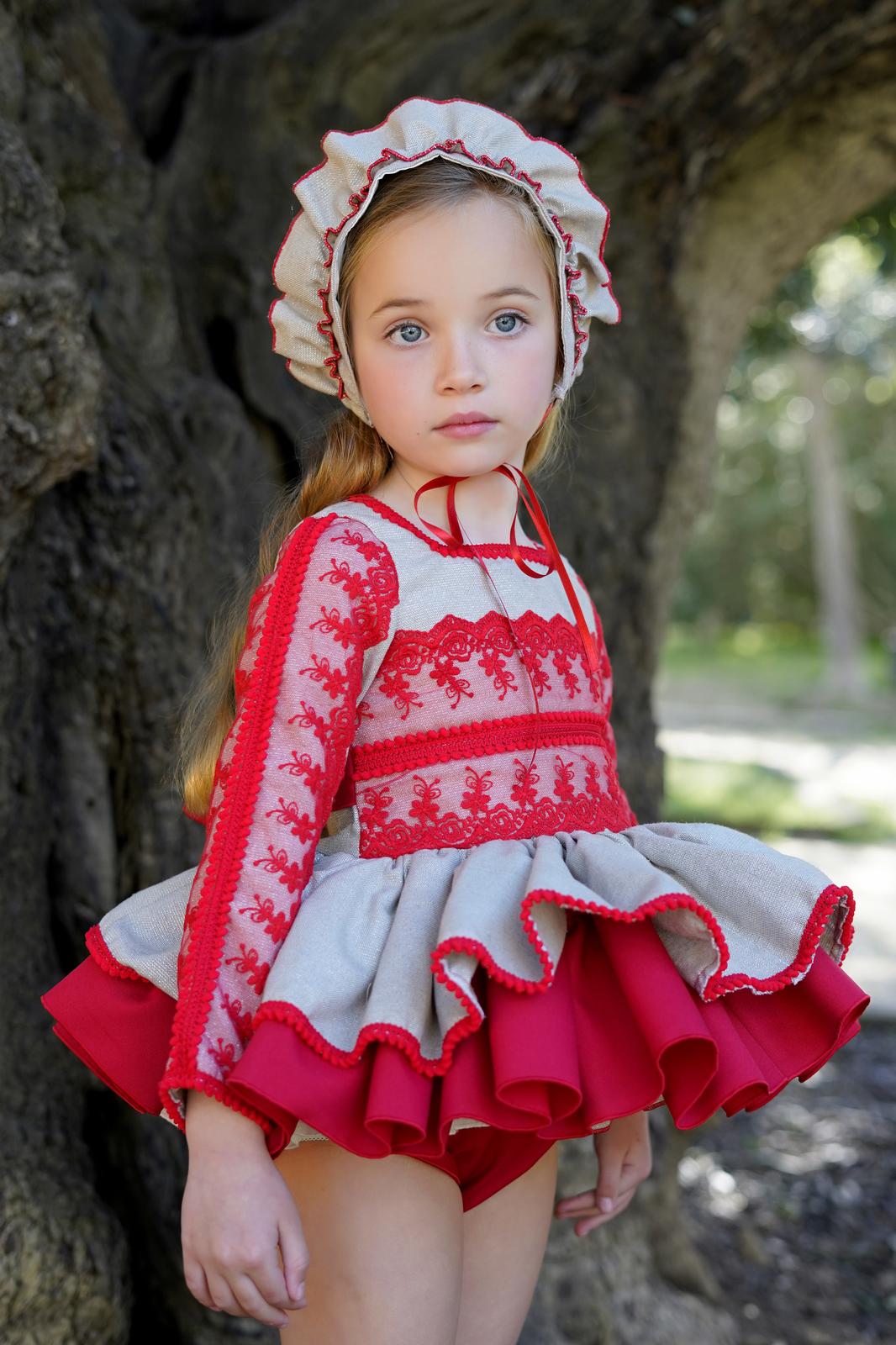 The milly Dress handmade Spanish Dress set preorder AW25