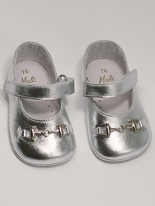 GG pram patent Maryjanes 🥰silver