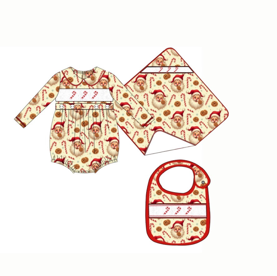 Cookies and milk Santa smocks preorder closed in august 🥛🍪