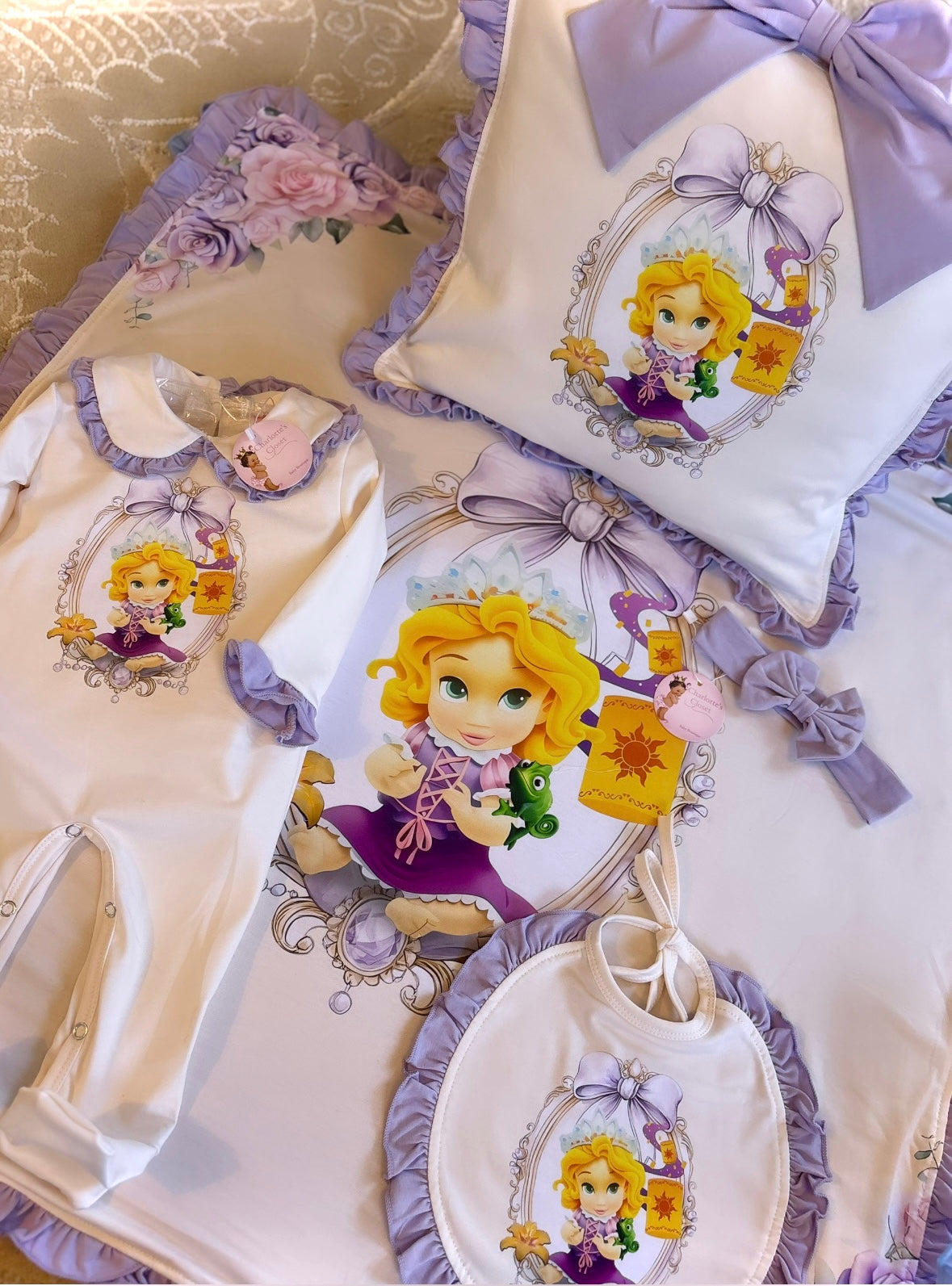 Rapunzel Baby sets instock