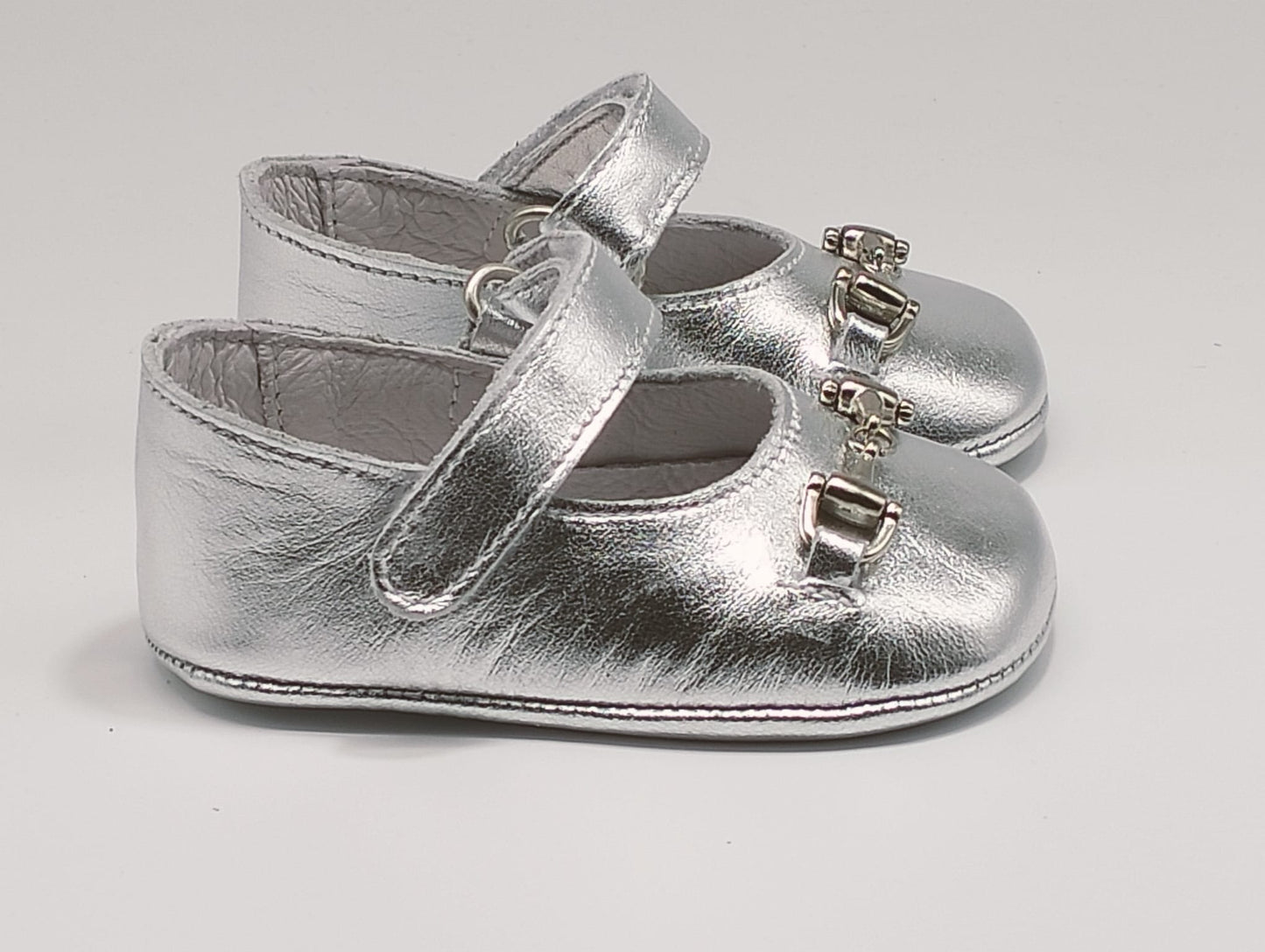 GG pram patent Maryjanes 🥰silver