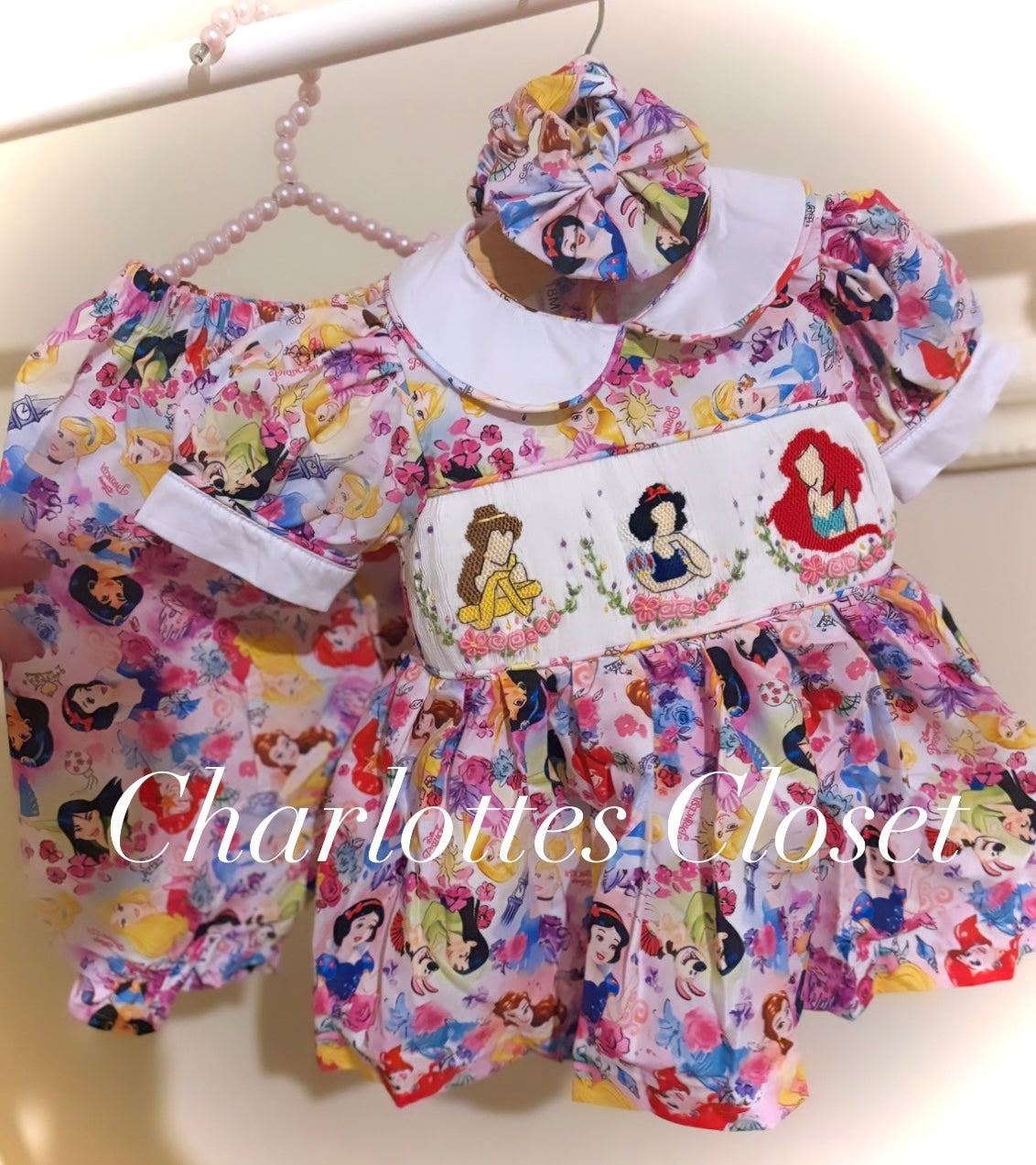 SS26 princess smock pjs instock 💖