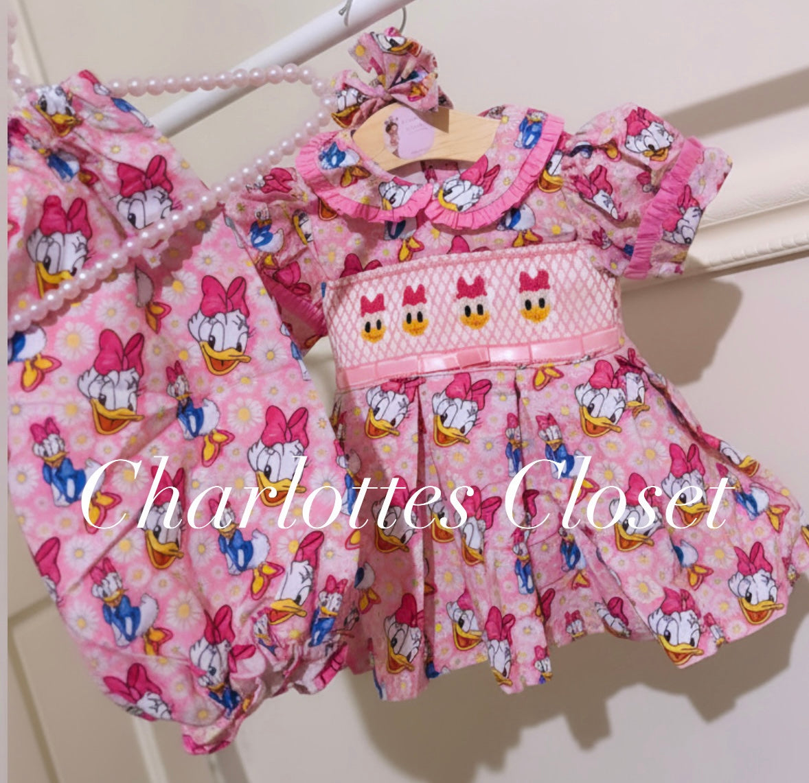 SS26 Daisy Duck smock pjs instock 💖