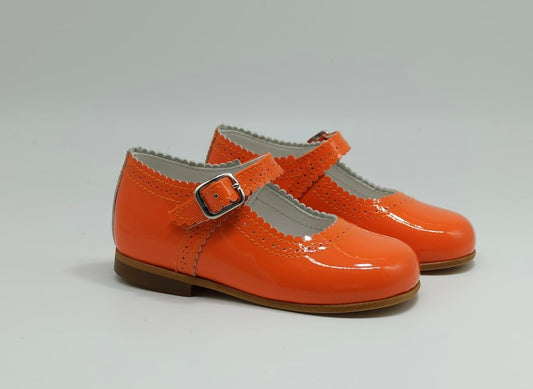Orange 🍊 Classic patent Maryjanes