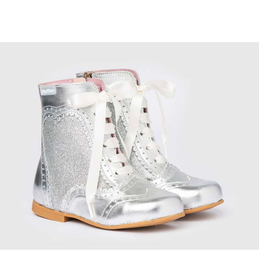 Silver Angelitos boots