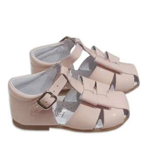 Pink Patent Girls Sandals