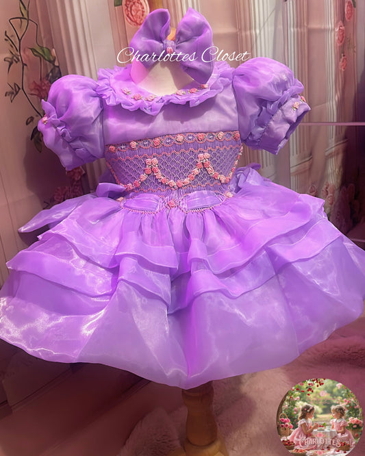Rapunzel lilac Smock 💜