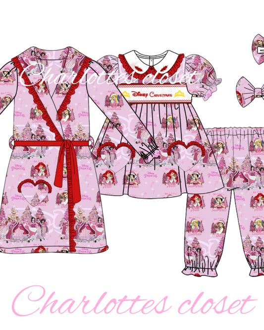 Girls  Disney Princess Smock nightset