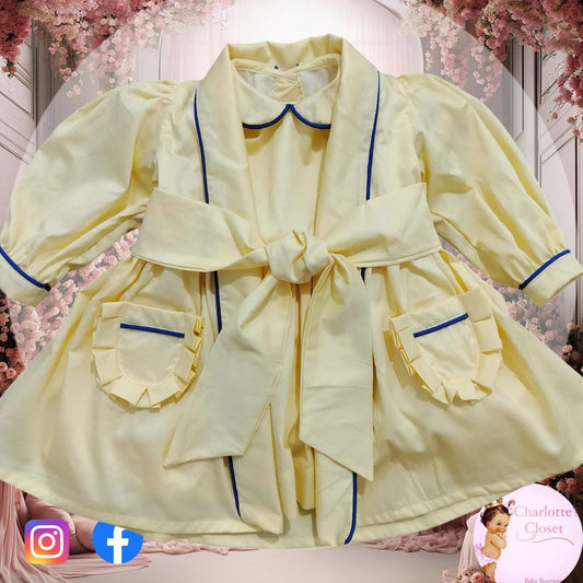 Girls lemon & blue night set 💙👑