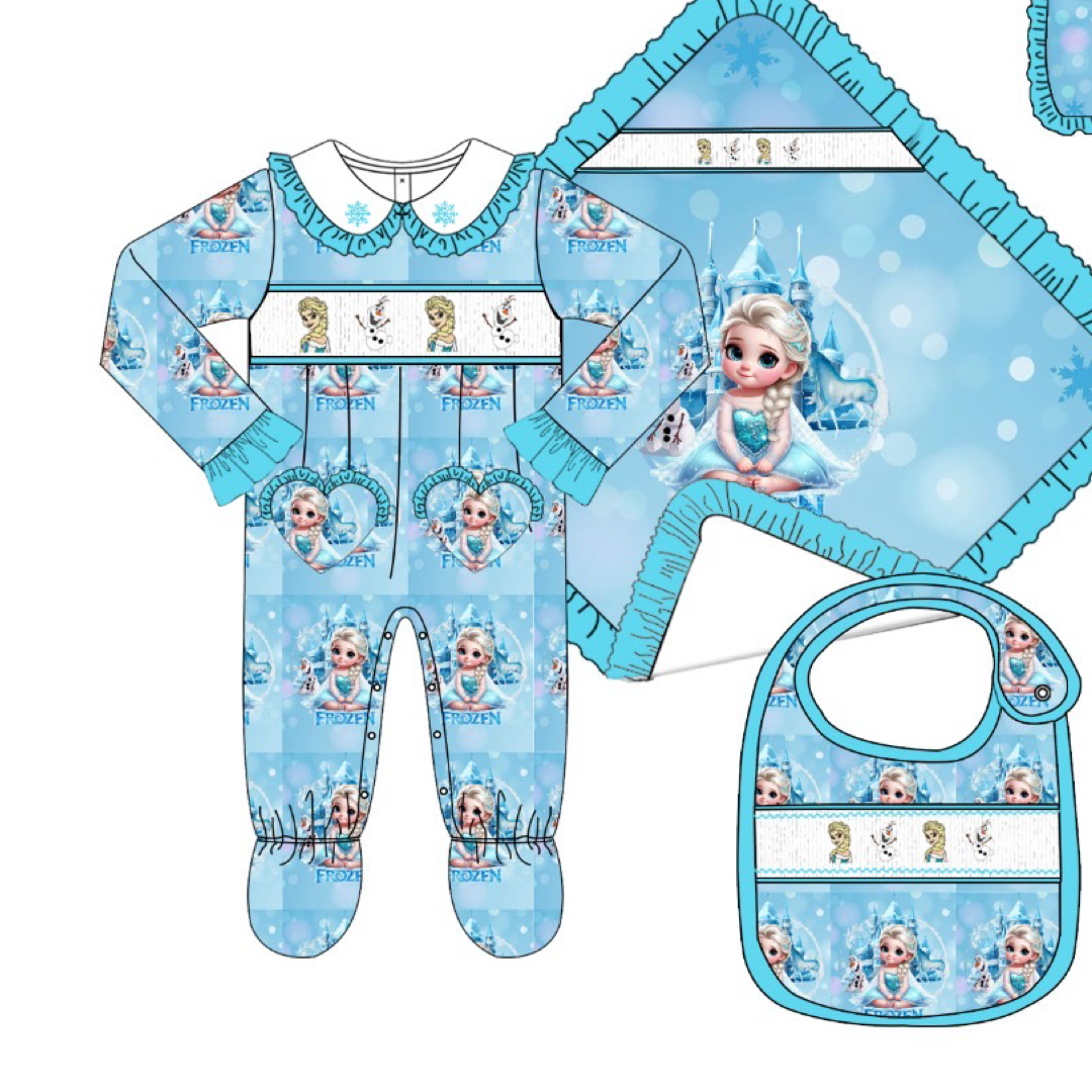 Frozen Elsa baby set