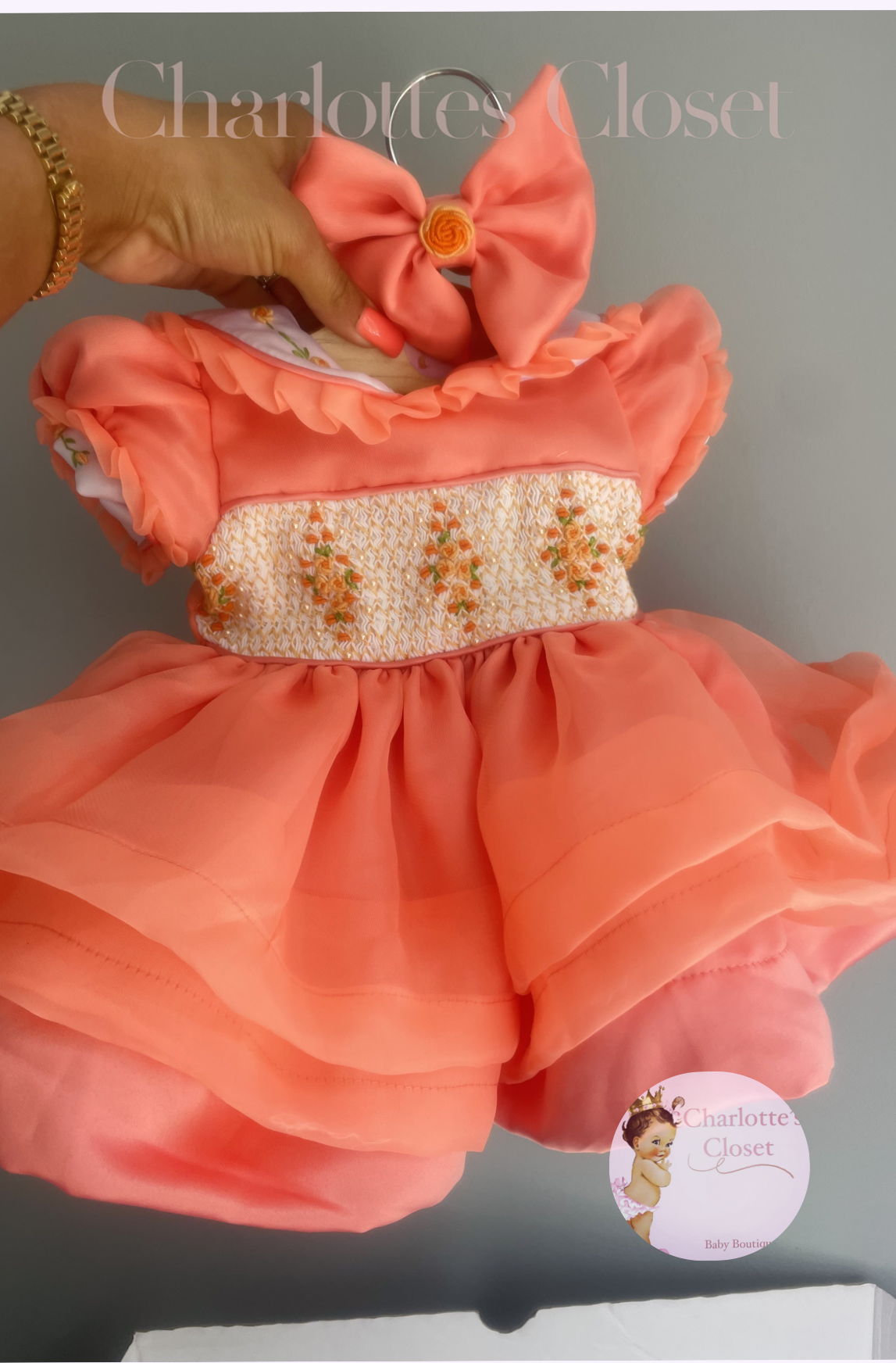 Peachy dream Dress