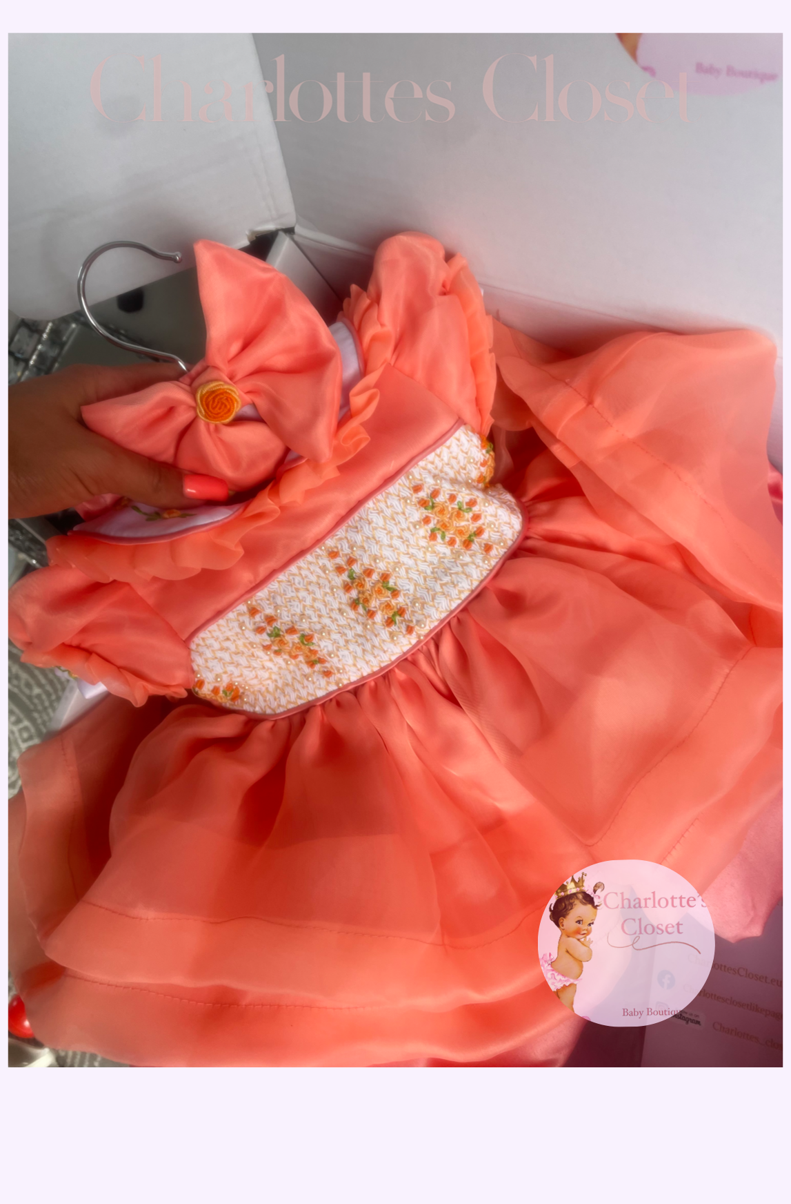 Peachy dream Dress