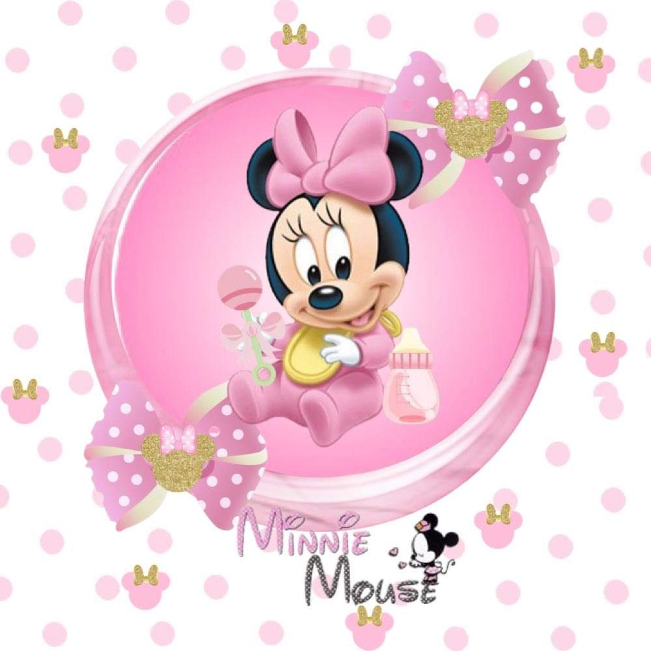 Minnie  Mouse Smock Set PREORDER