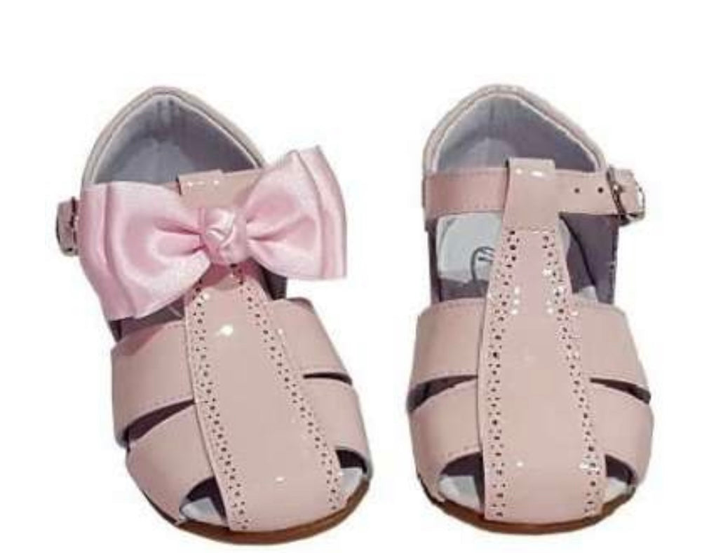 Pink Patent Girls Sandals