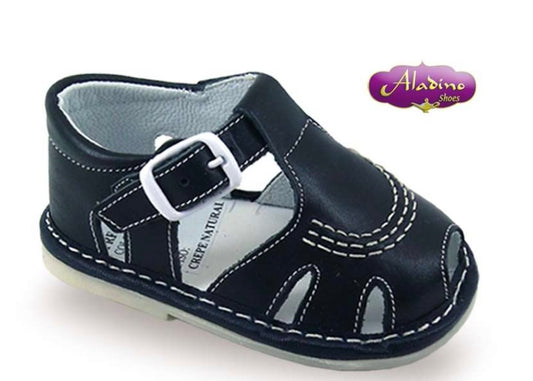 Baby Navy Spanish Sandals