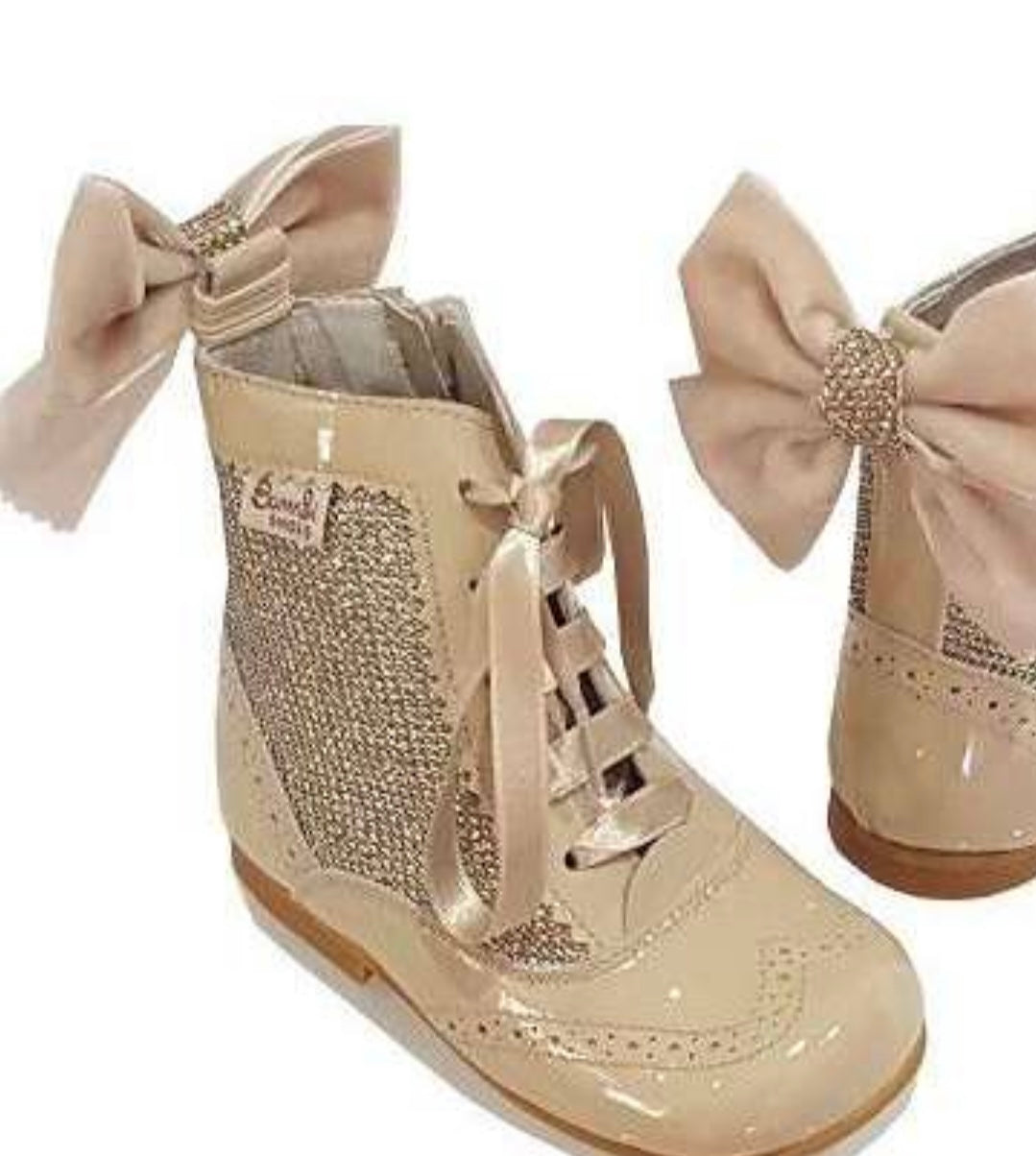 Girls Bambi Boots beige