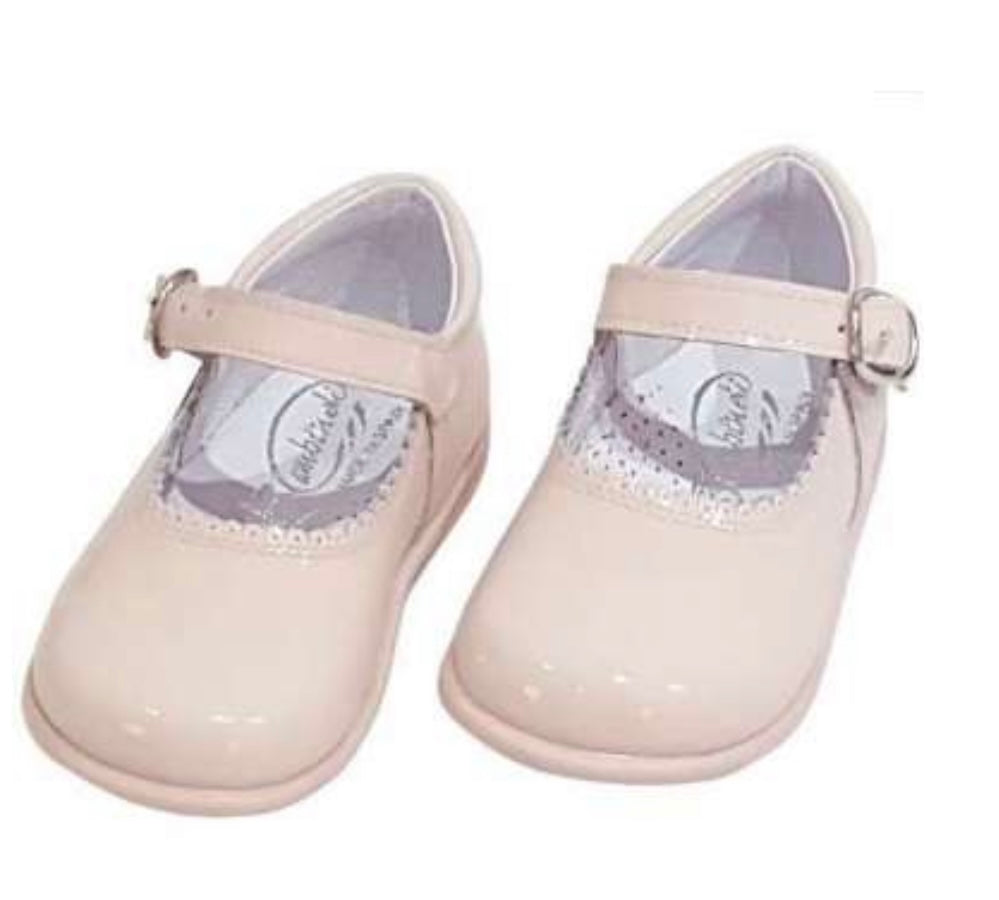 Girls Classic  baby pink Maryjanes Rubbersole preorder