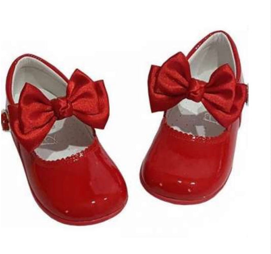 Girls Classic Red Maryjanes Rubbersole preorder